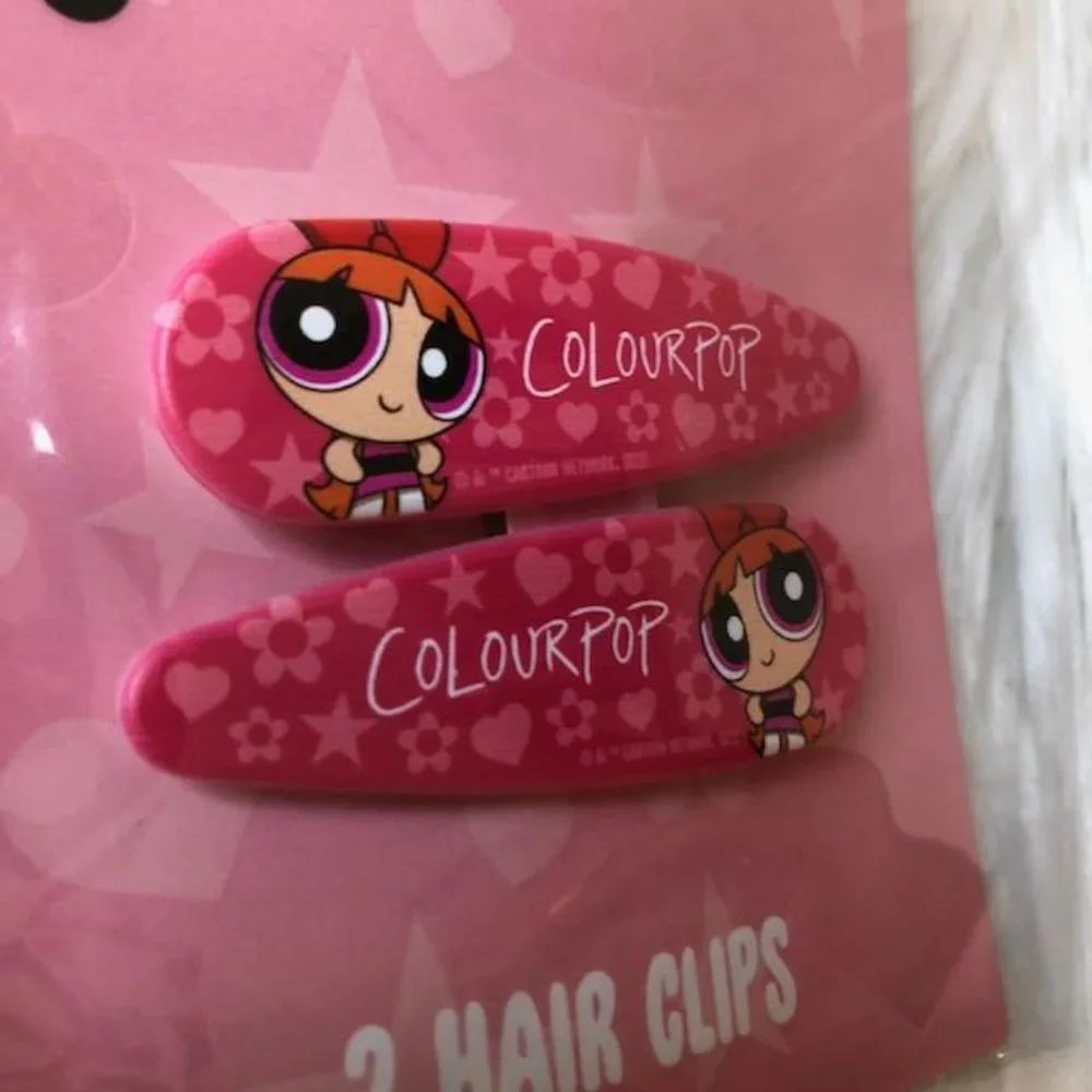 Powerpuff Girls x Colourpop Blossom Hair Clips & Color Stick Set